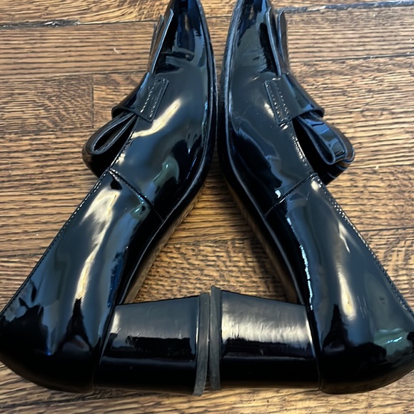 Marc Cain Black Patent Slip On Shoe - Picture 4 of 6